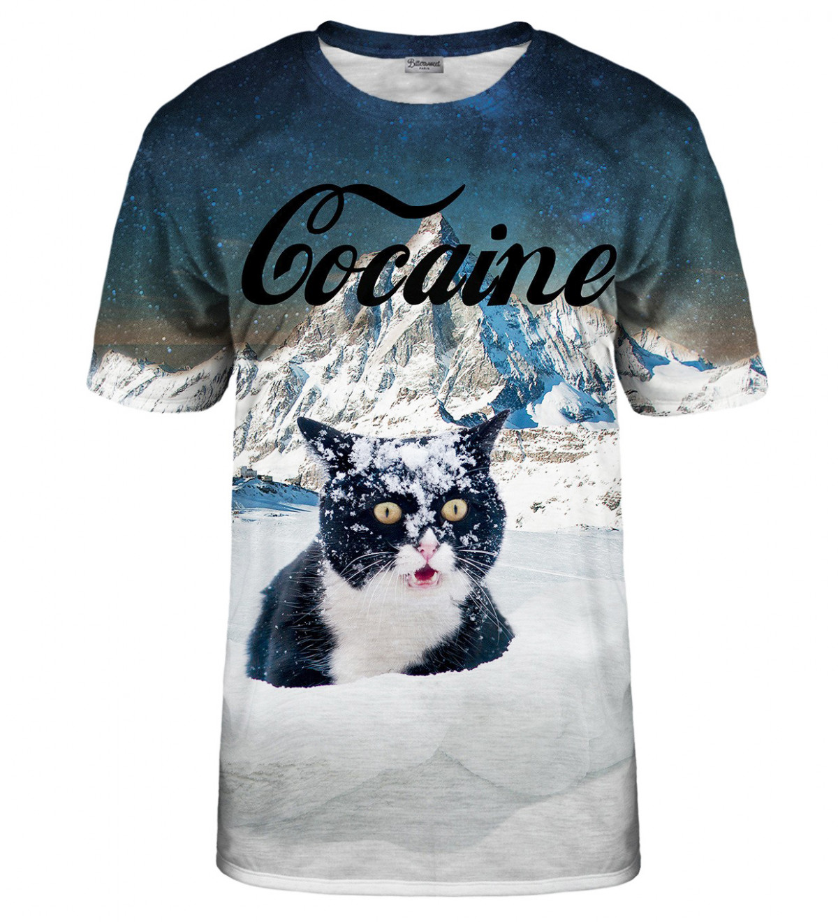 Cocaine Cat T-Shirt - 2XL