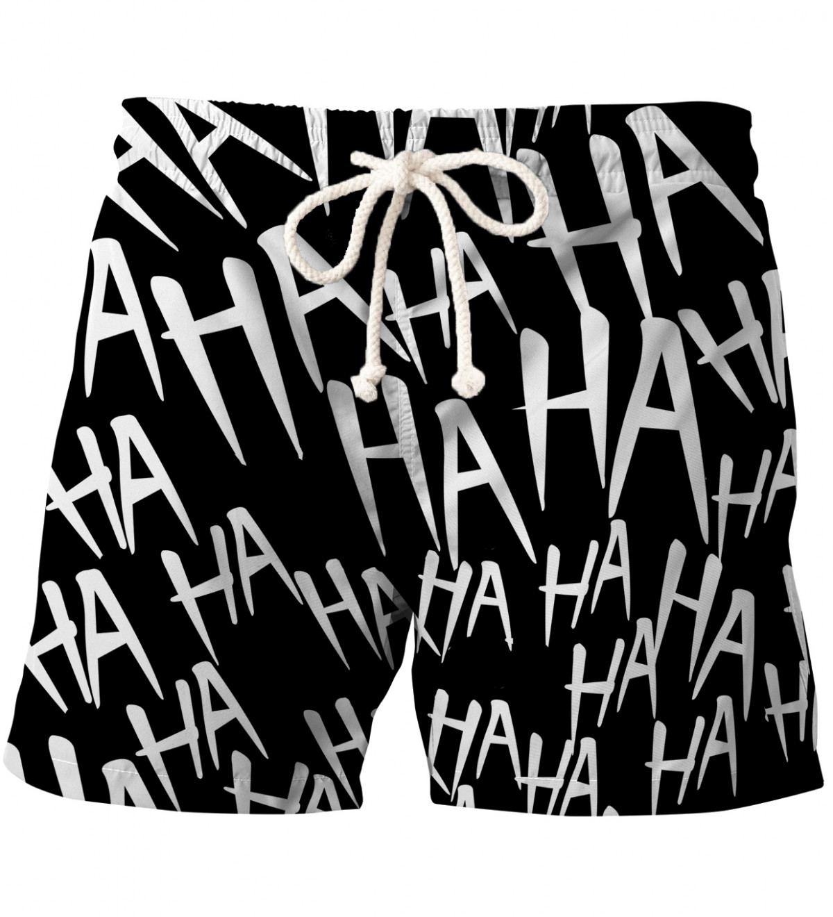 E-shop Just Hahaha WHITE Swim Shorts