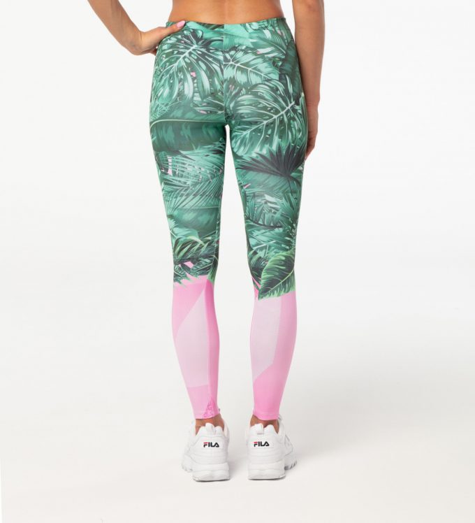 Marble & Flowers Leggings - Image 3