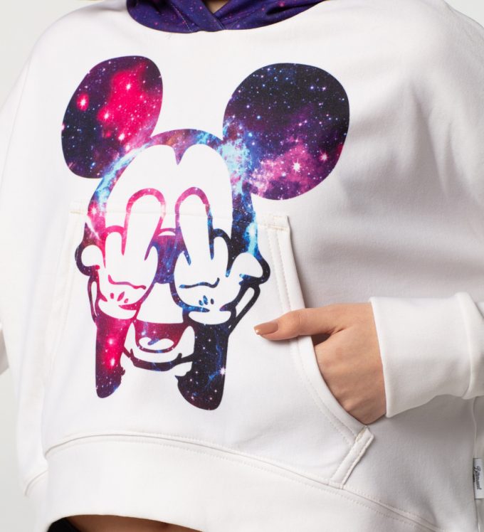 Rebel CROPPED mikina - Image 4