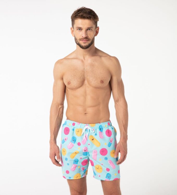 Happy Pills Swim Shorts - Image 3