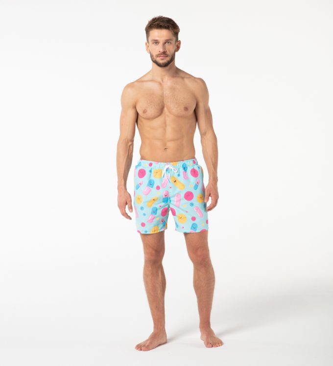 Happy Pills Swim Shorts - Image 2