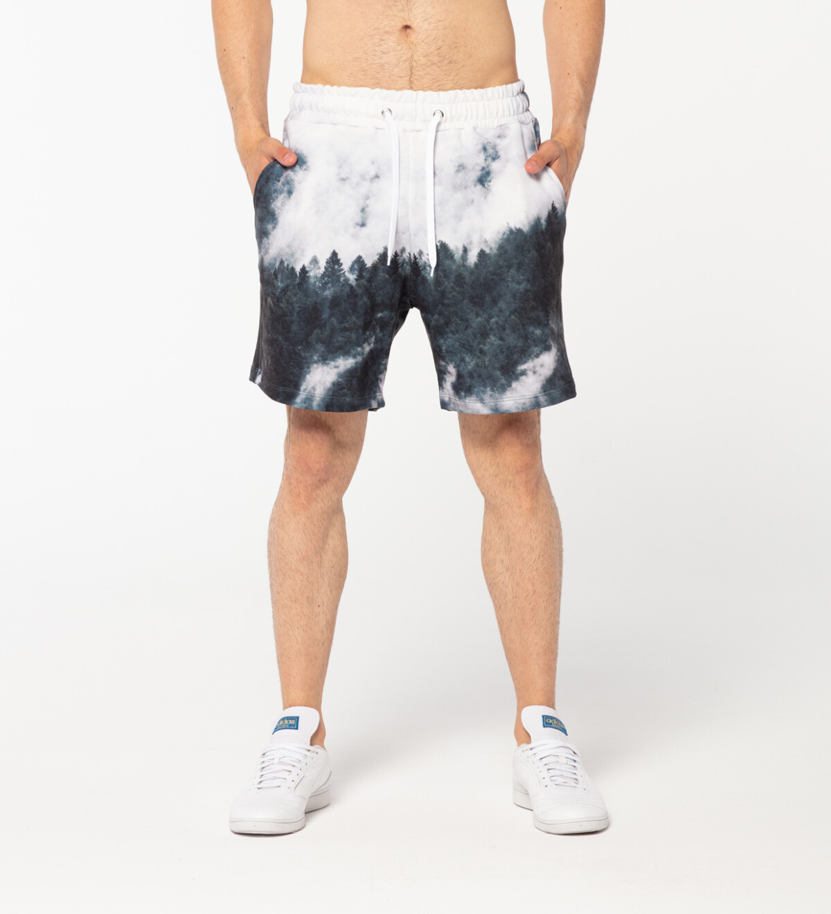 Mighty Forest Grey Shorts - S