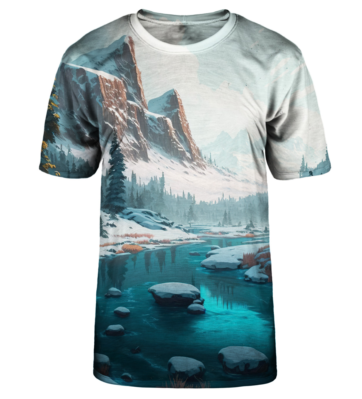 Winter River T-shirt - XL